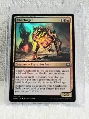 5/$20 Mint 2023 MTG Charforger UC Foil Card 199/271 Deckmaster!!